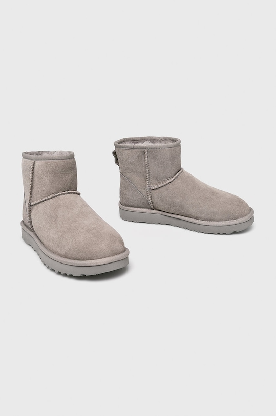 Cipők UGG velúr hócipő 1016222 szürke