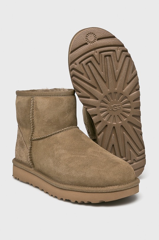 UGG cizme de zapada din piele intoarsa 1016222 verde AA00