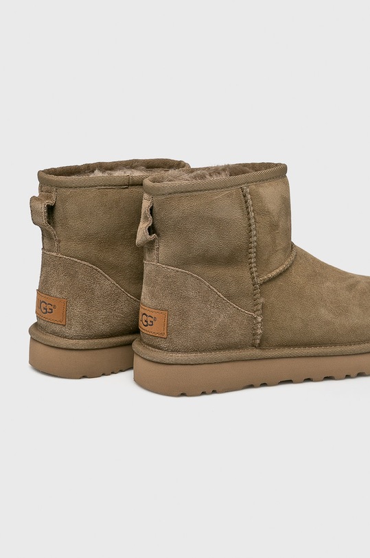 UGG cizme de zapada din piele intoarsa verde 1016222