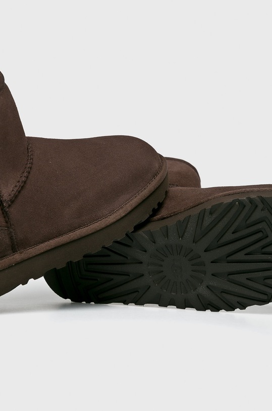 Cipele za snijeg od brušene kože UGG Classic Mini II 1016222 smeđa