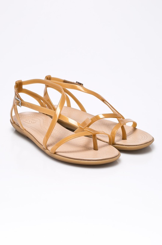Crocs - Szandál Isabella Gladiator 204914.DkGoldGold bézs AA00