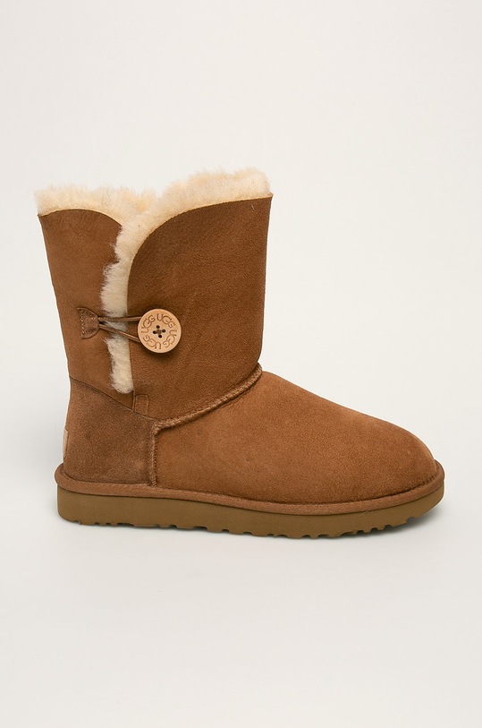 UGG - Botki płaski brązowy 1016226
