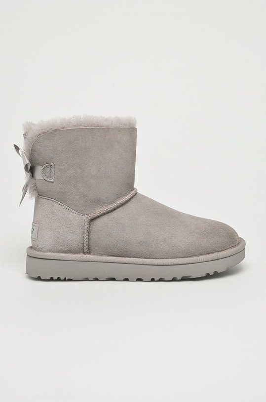 Велурени апрески UGG равен сив 1016501
