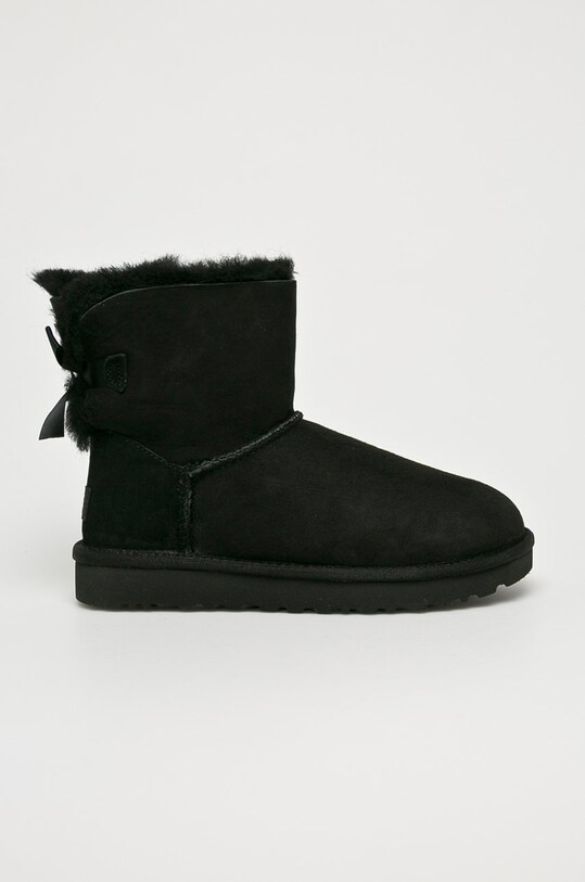 UGG cizme de zapada din piele intoarsa izolat negru 1016501