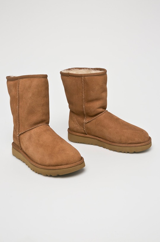 UGG śniegowce zamszowe 1016223 brązowy AA00