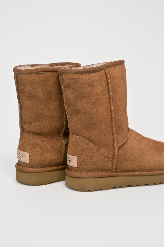 Obuwie UGG śniegowce zamszowe 1016223 brązowy