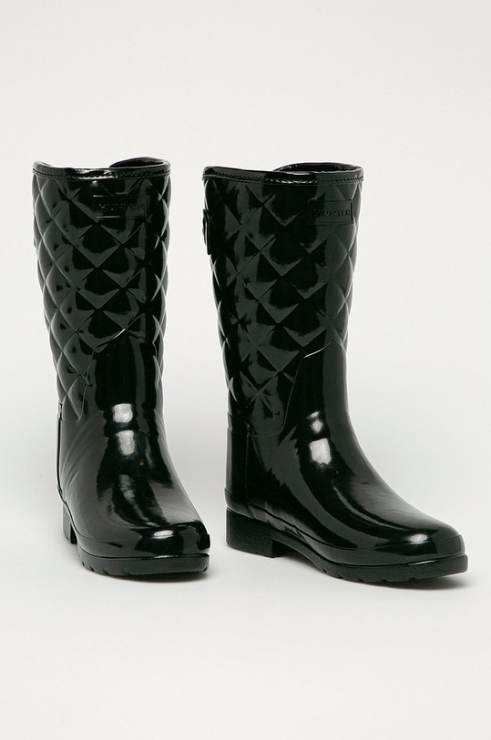 Hunter - Cizme WFS1029RGL negru AA00