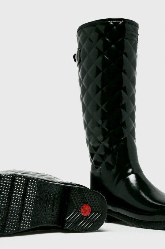 Obuwie Hunter - Kalosze WFT1031RGL czarny