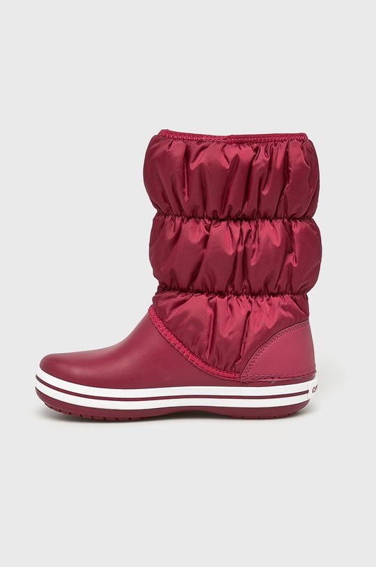 Încălțăminte Crocs cizme de iarnă Winter Puff 14614 14614.WINTER.PUFF.BL.CH violet