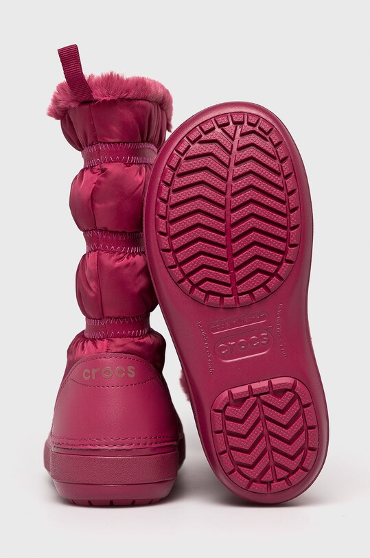 Crocs cizme de iarnă 205314.CROCS.CROCBAND.W roz