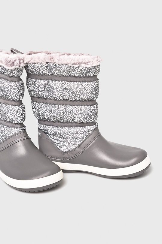 Crocs cizme de iarnă 205314.CROCS.CROCBAND.W gri AA00
