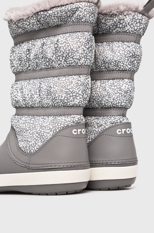 Încălțăminte Crocs cizme de iarnă 205314.CROCS.CROCBAND.W gri