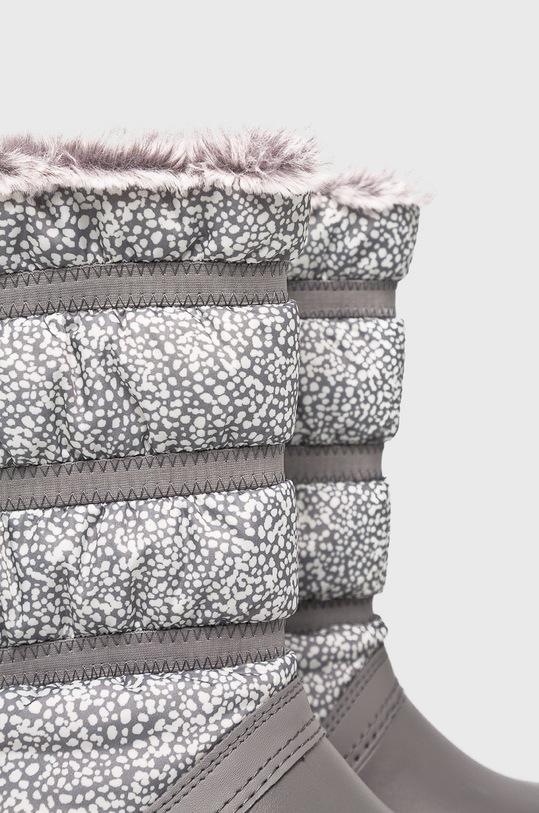 Crocs cizme de iarnă gri 205314.CROCS.CROCBAND.W