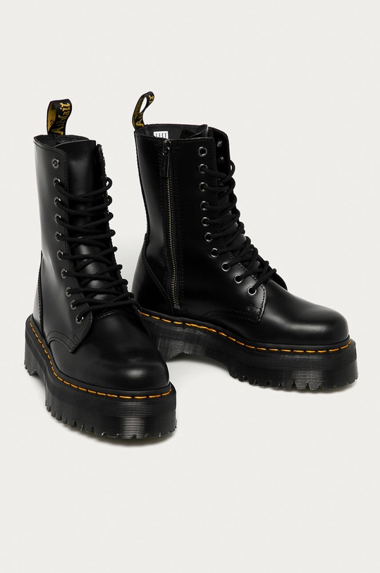 Dr. Martens bocanci de piele Jadon Hi 25565001 negru AA00
