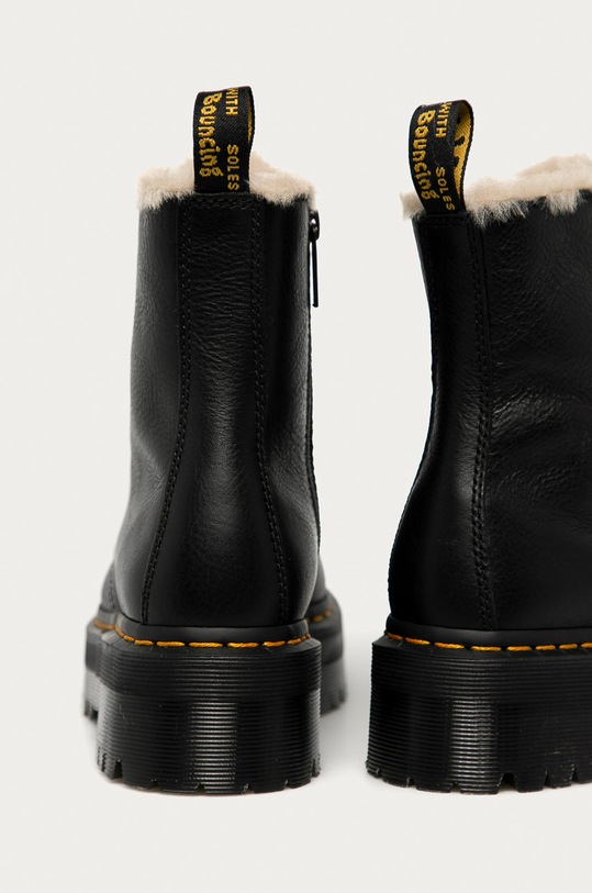 Boty Kožené workery Dr. Martens 25637001 Jadon Fl DM25637001 černá