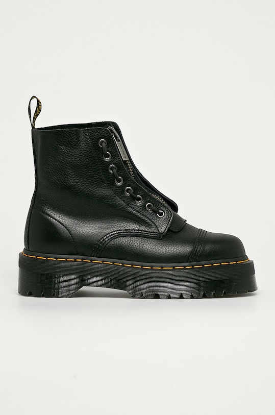 Dr. Martens cizme de piele Sinclair pana la 5 cm negru DM22564001