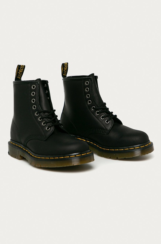 Dr. Martens - Bocanci de piele 1460 24039001.1460 negru AA00