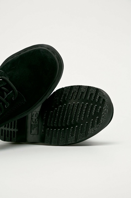Dr. Martens - Botki zamszowe 1460 Mono czarny 25536001
