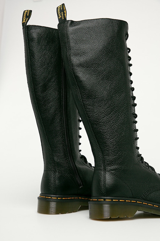 Obuwie Dr. Martens - Kozaki skórzane 1B60 Virginia 23889001 czarny