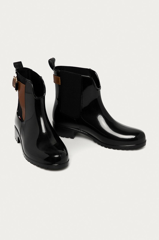 Tommy Hilfiger - Gumicsizma FW56822108990 fekete AA00