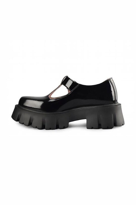 Obuwie Altercore półbuty JANE.BLACK JANE.BLACK.PATENT czarny