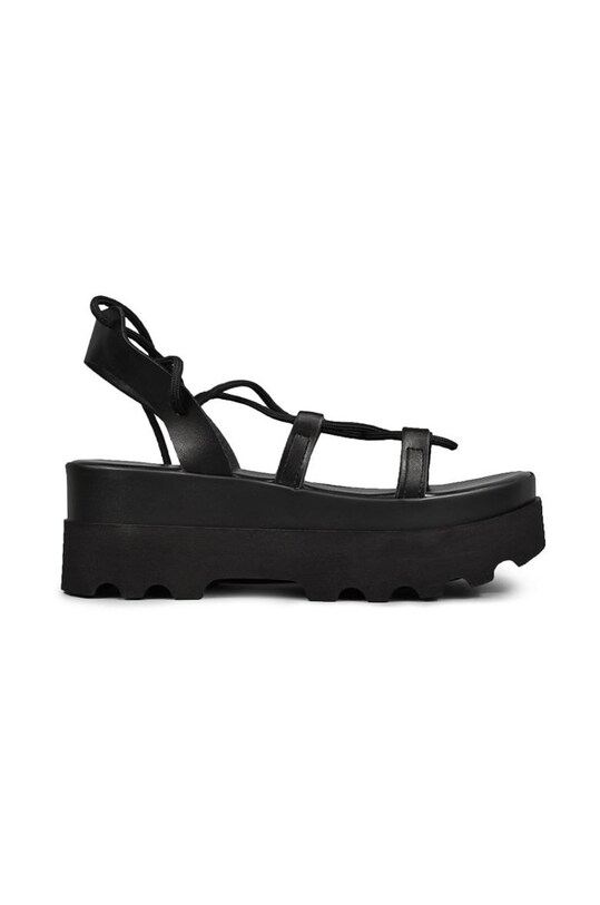 Altercore sandały SUE platforma czarny SUE..BLACK