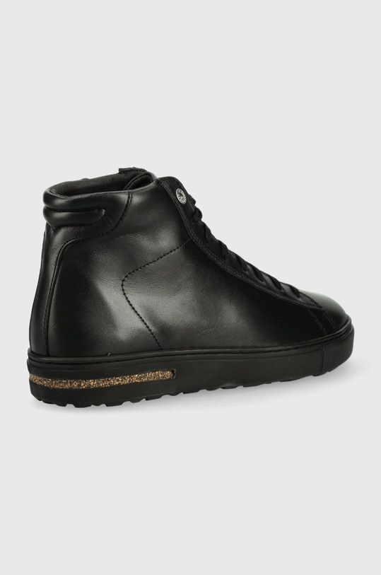 Birkenstock sneakersy skórzane Bend Mid 1020309.BLK czarny AA00