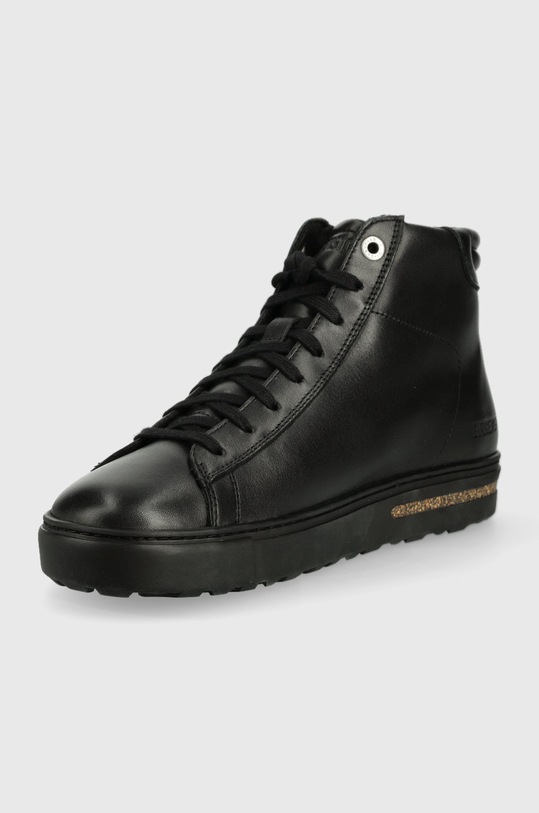 Obuwie Birkenstock sneakersy skórzane Bend Mid 1020309.BLK czarny