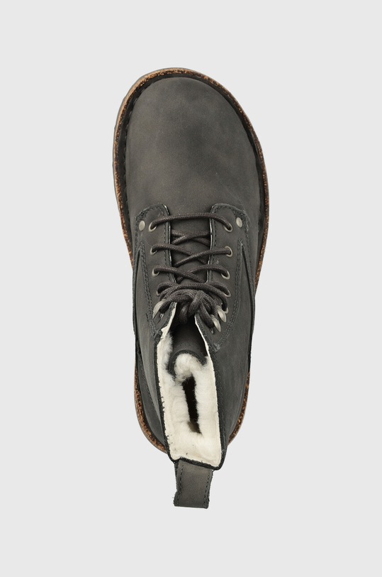 Nizki škornji iz semiša Birkenstock Bryson Shearling siva 1017286.GR