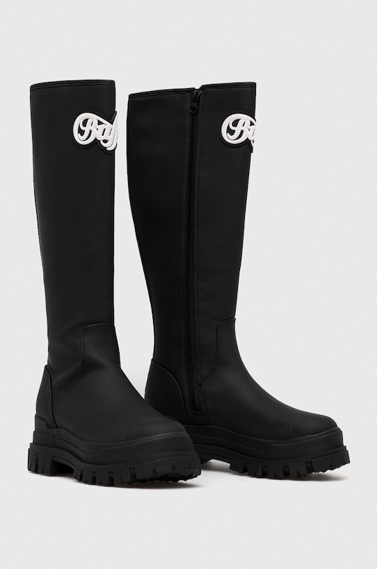 Buffalo cizme Aspha Rain Hi 1214006.BLK negru AA00