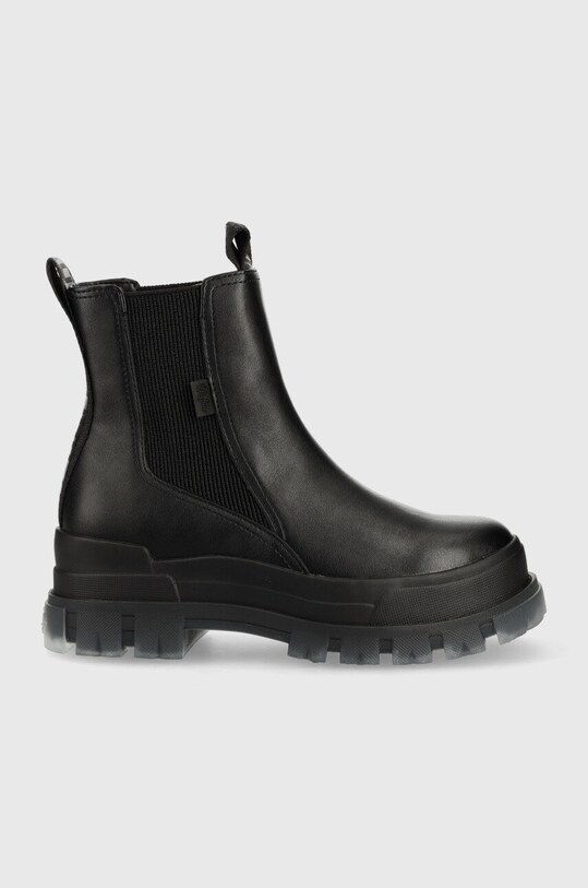 Боти челси Buffalo Aspha Chelsea Mid платформа черен 1270069.BLK