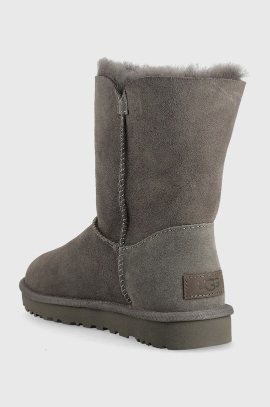 Încălțăminte UGG cizme de zapada din piele intoarsa Bailey Button 1016226.GREY.D gri
