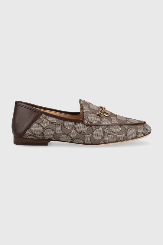 Coach mocasini Cc888 Hanna Textured Jacquard piele maro CC888.S8W