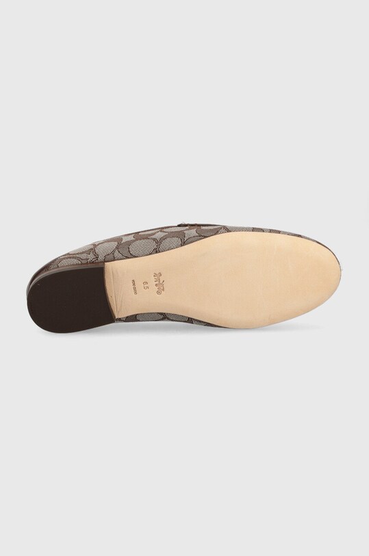Coach mocasini Cc888 Hanna Textured Jacquard CC888.S8W maro