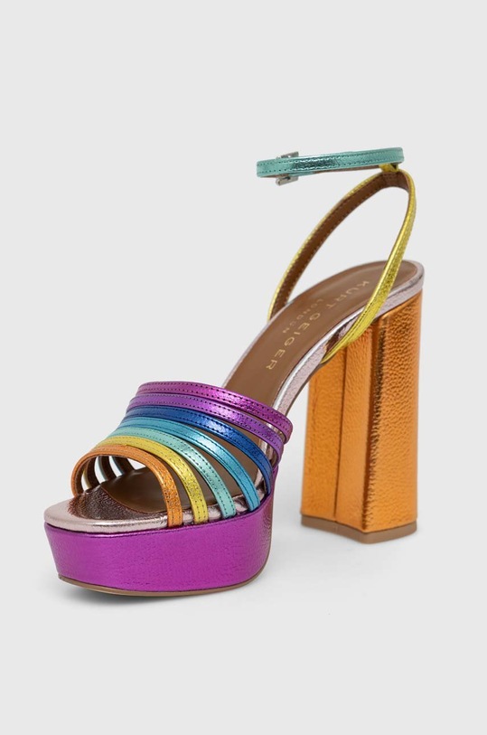 Kurt Geiger London sandały skórzane Pierra 8882269109.MULT multicolor AA00