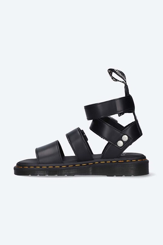 Shoes Dr. Martens leather sandals Rick Owens x Martens Gryphon DW21S6806 black
