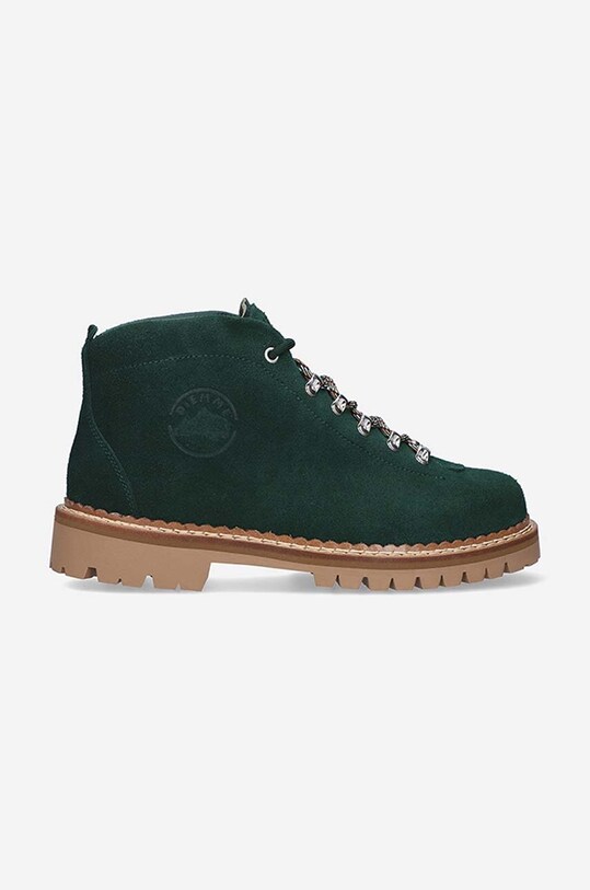 Diemme suede biker boots Tirol non-insulated green DI2107TI02
