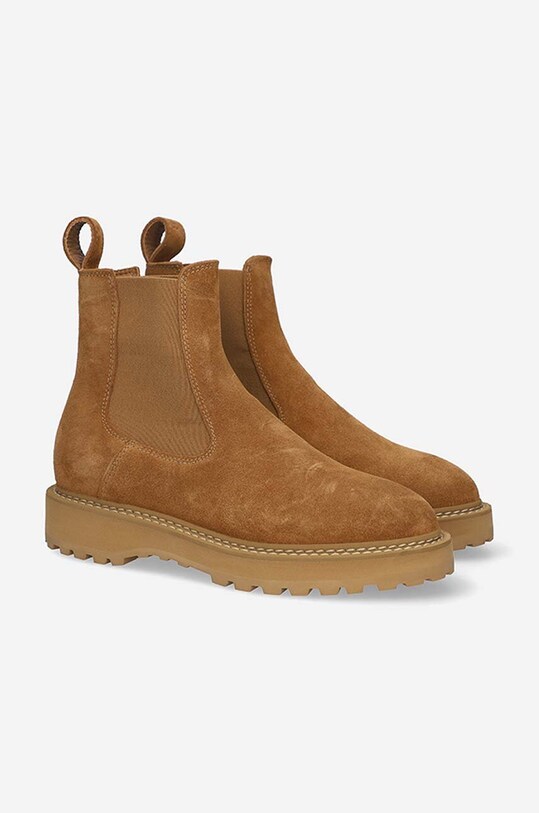 Diemme botine din piele întoarsă Alberone DI2207AL02 maro