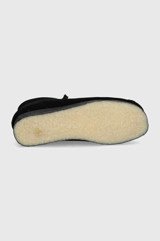 Clarks Originals mokasyny zamszowe Wallabee Boot 26155521 czarny