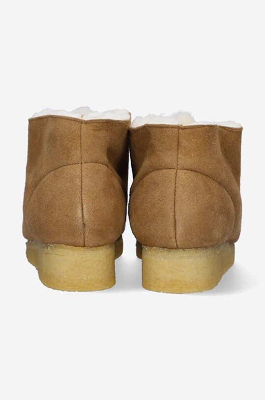 Semišové boty Clarks Originals Wallabee 26162498