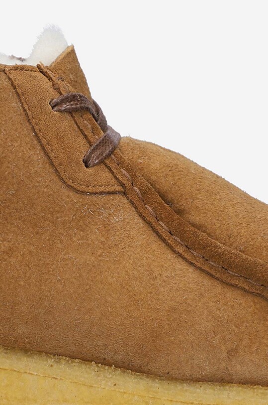 Semišové boty Clarks Originals Wallabee 26162498