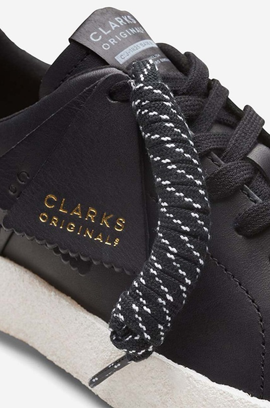 Clarks sneakersy skórzane Tormatch 26164441 beżowy