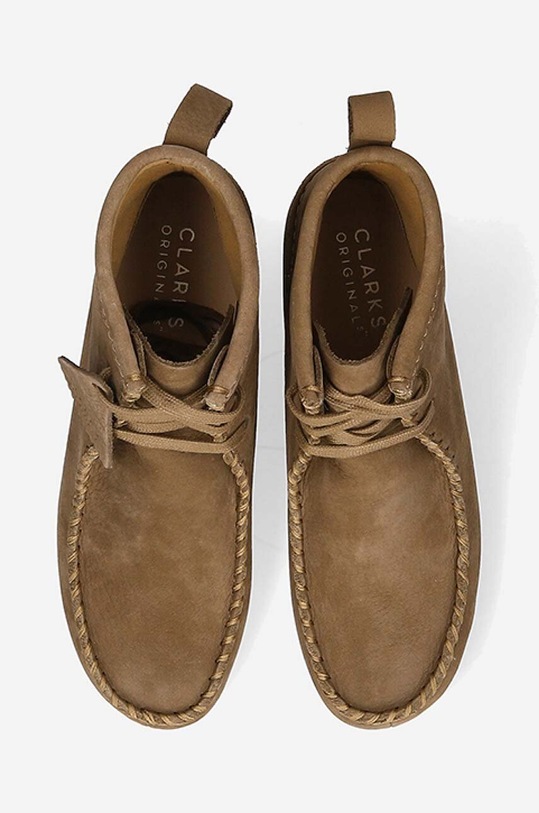 Clarks suede ankle boots Wallabee Craft brown 26168762