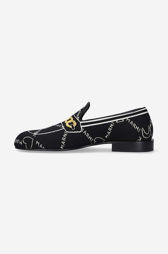 Obuwie Marni mokasyny Moccasin Shoe MOMS003601.P4601.Z2Q23 czarny