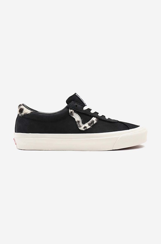 Vans suede plimsolls UA Style 73 DX flat black VN0A3WLQA1O