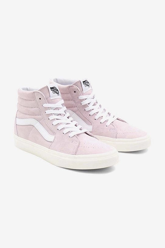 Vans teniși de piele UA SK8-Hi roz VN0A32QG9G4