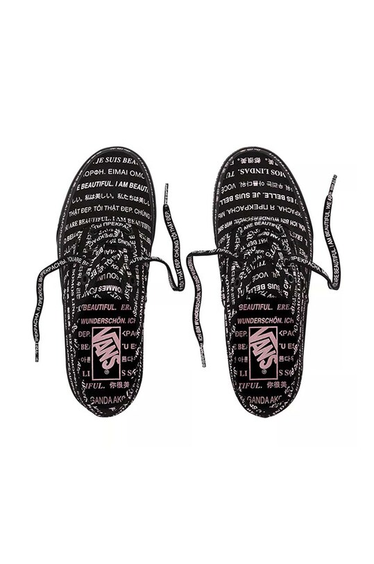 Shoes Vans plimsolls We Are Beautiful Authentic VN0A348A2OD black