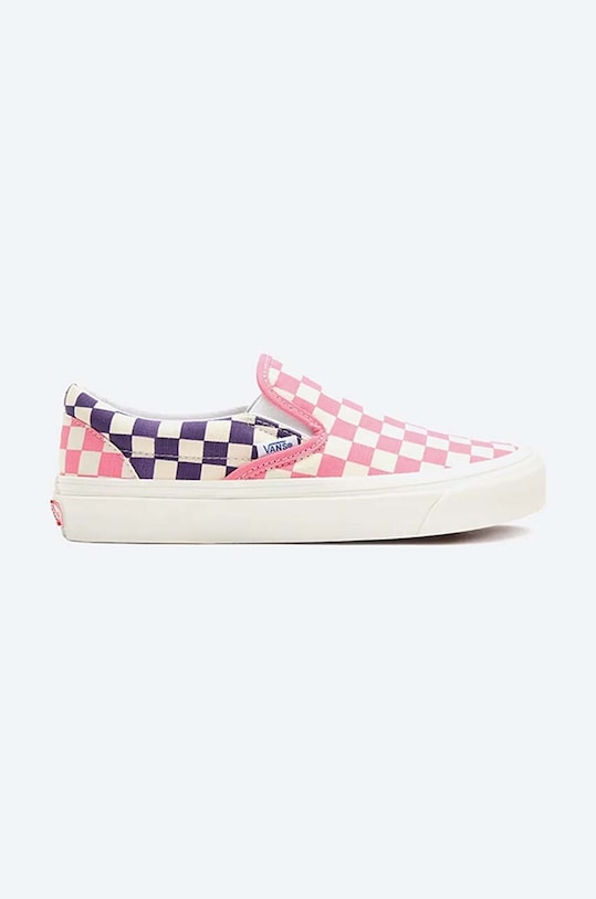 Vans tenisówki UA Classic Slip-On płaska beżowy VN0A3JEX46A