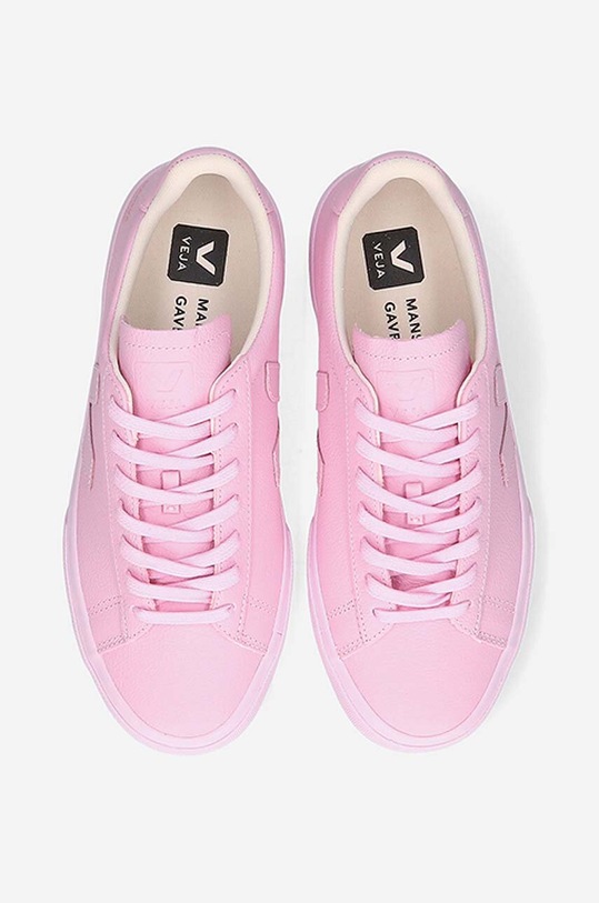 Veja leather sneakers Campo Chromefree Leather x Mansur Gavriel pink CP052902