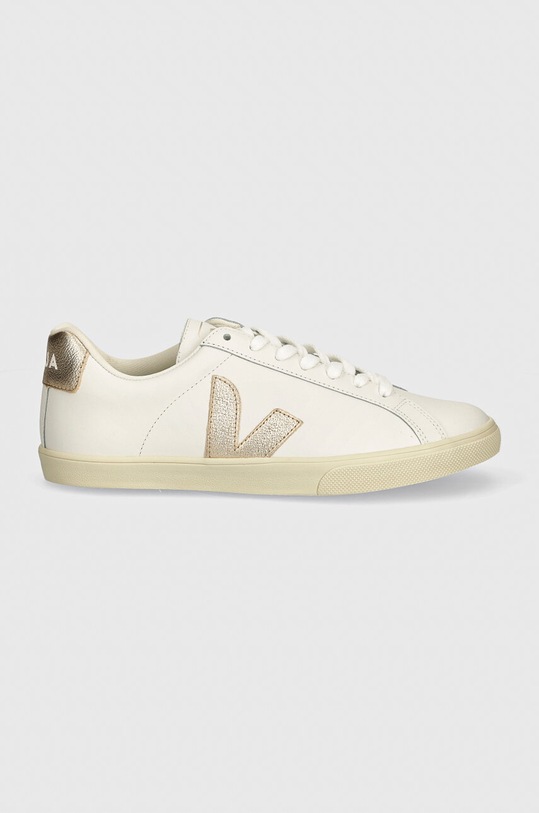 Δερμάτινα αθλητικά παπούτσια Veja Esplar Logo Leather EO0202490A λευκό AW24